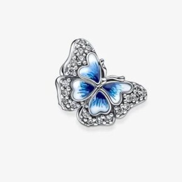 Blue Butterfly Charm - Picture 3 of 5